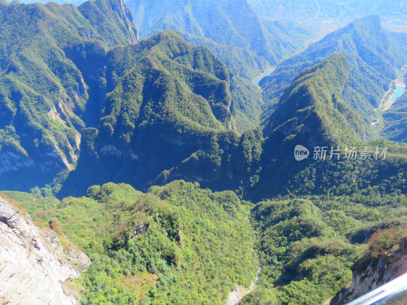 张家界天门山旅游风光