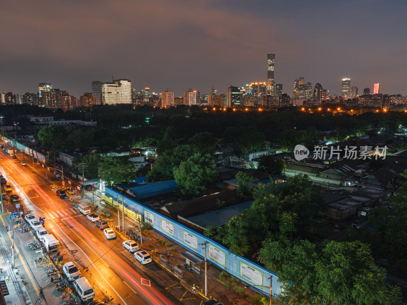 宣传册 北京 CBD 鸟瞰 全景