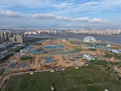 青岛高新区 伊甸园 胶州湾 湿地公园 白沙河