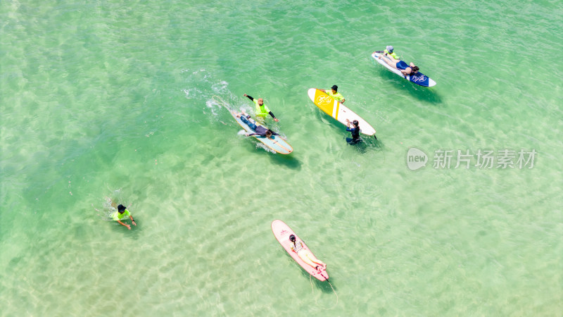 海上滑板冲浪