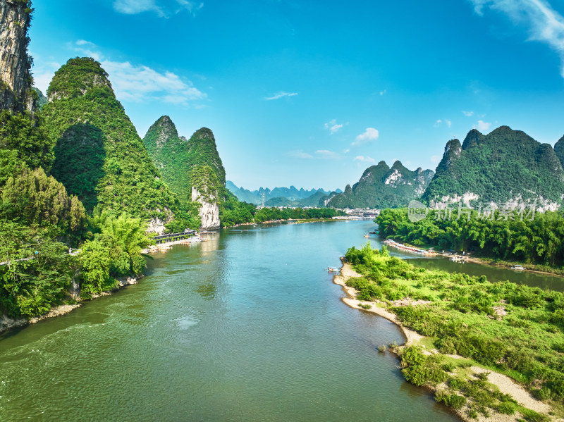 桂林九马画山风光美景