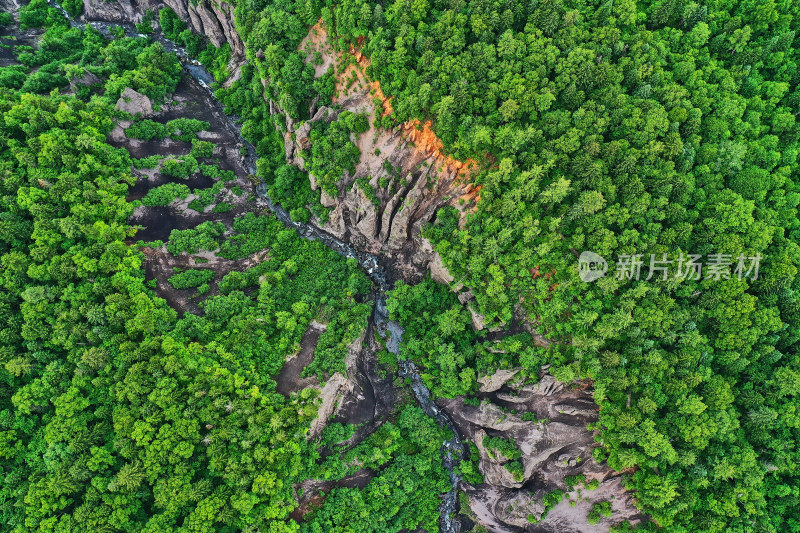 吉林长白山大峡谷