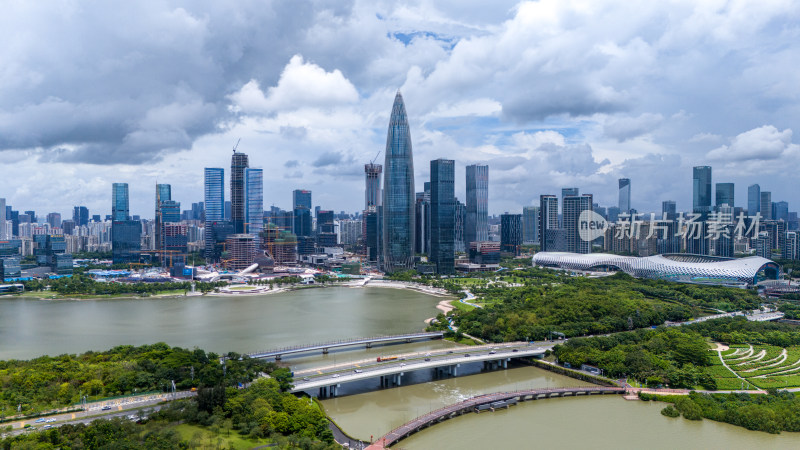 深圳南山粤海街道建筑群