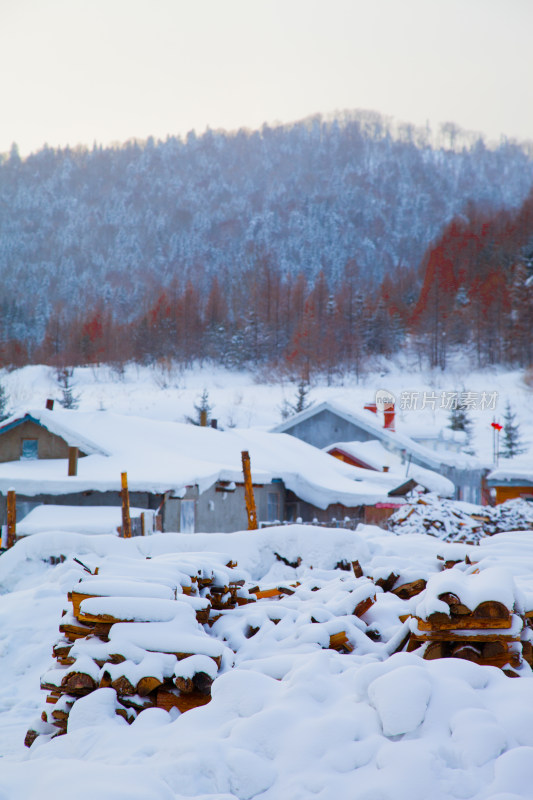 黑龙江 双峰林场 雪乡