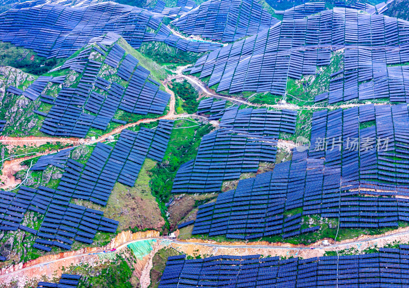 贵州山地光伏喀斯特地貌