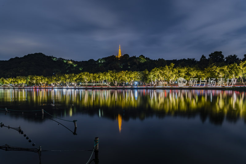 杭州西湖宝石山风景区