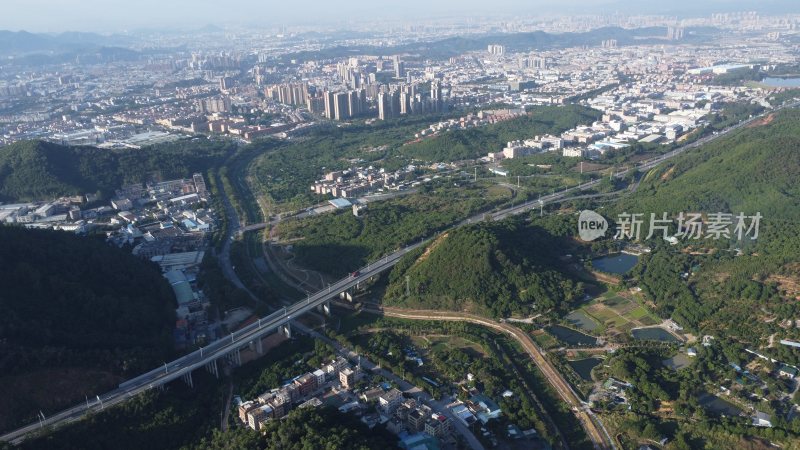 广东东莞：清溪镇城市风光