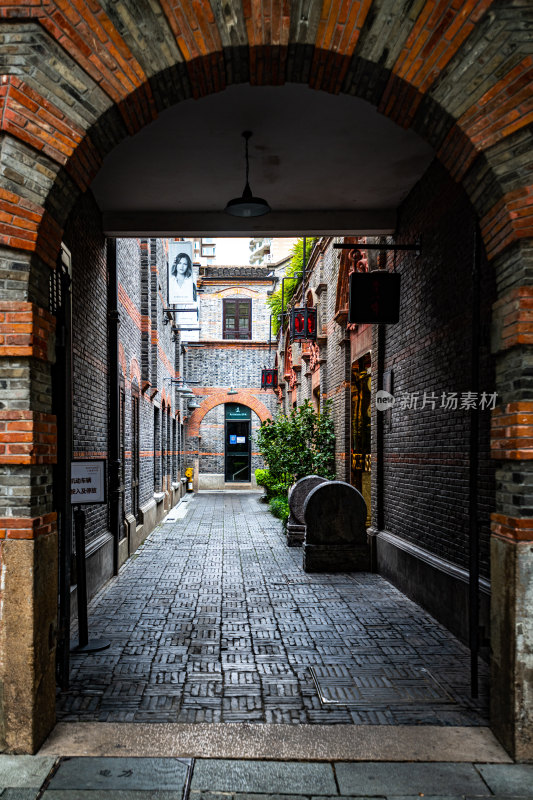 上海兴业路一大会址新天地石库门建筑景观