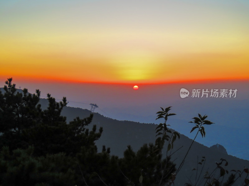 中国江西九江庐山旅游风光