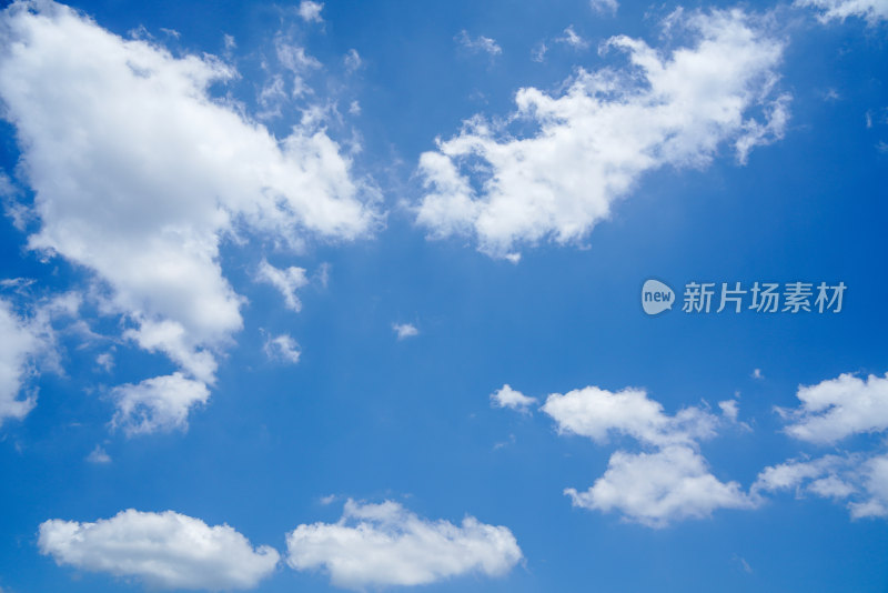 蓝天白云天空
