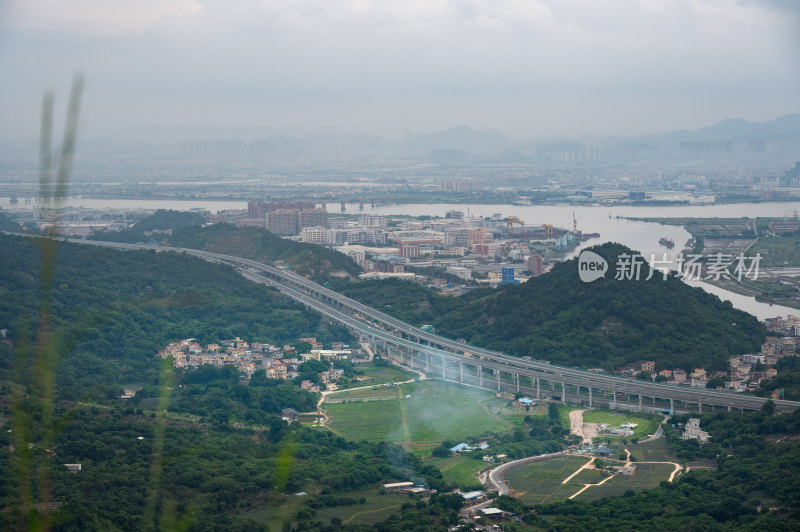 中山神湾丫髻山山顶风光