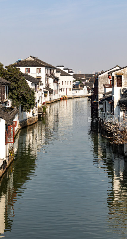 苏州山塘街水乡景观