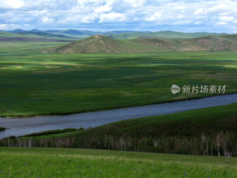 美丽的呼伦贝尔 草原风景 自然风景大草原