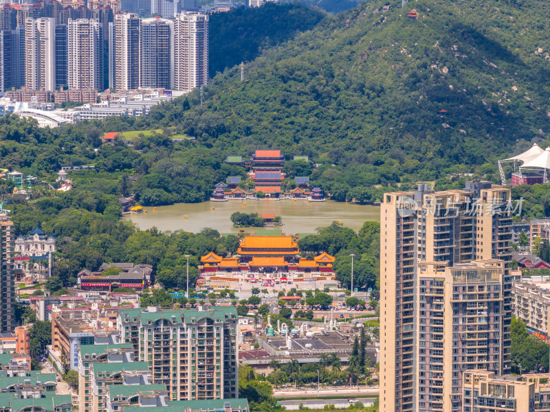 珠海市圆明新园航拍