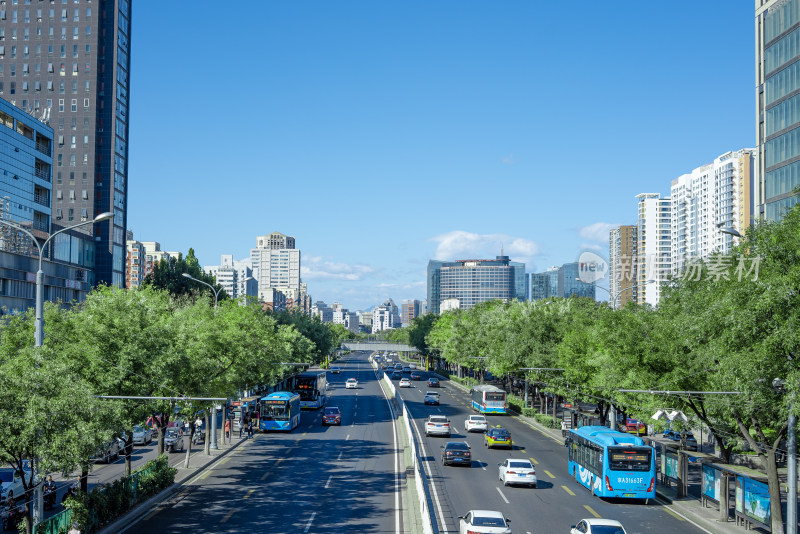 城市街道交通道路