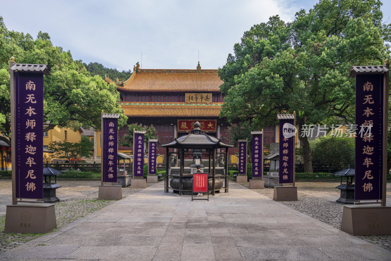 杭州西湖净慈寺建筑风景