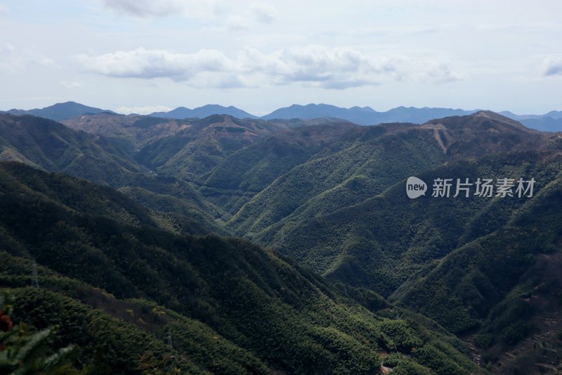 登山远眺