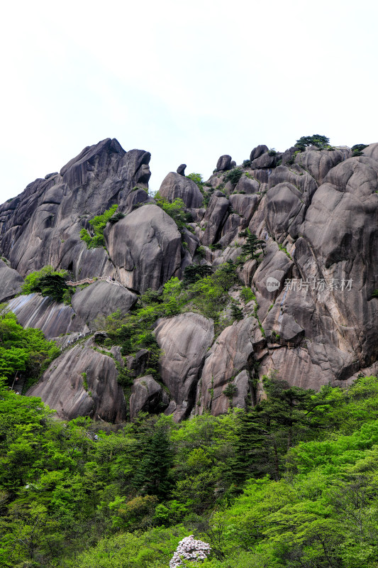 黄山登高自然风光