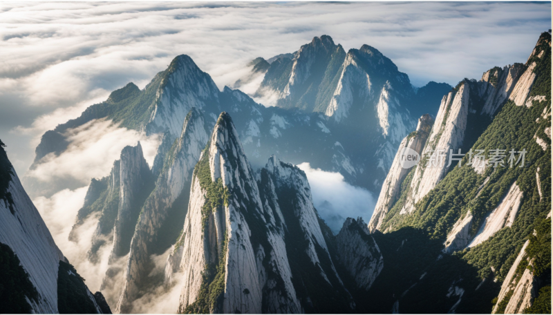 华山群山