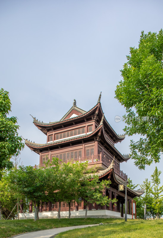 仿古建筑亭台楼阁