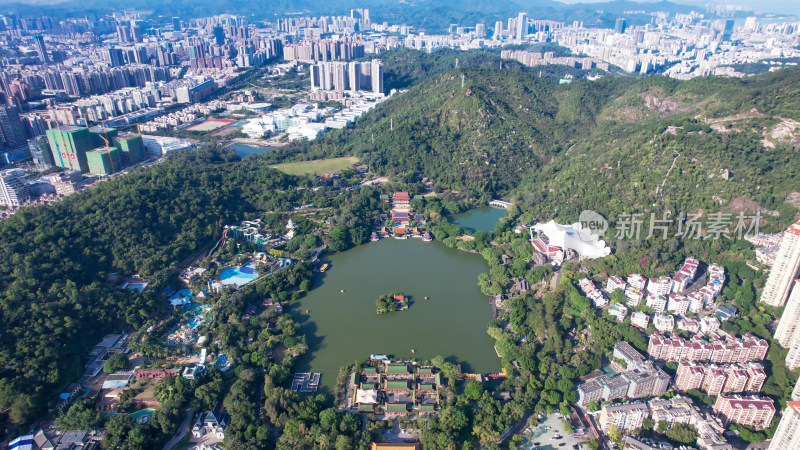 广东珠海圆明新园历史文化古建筑4A景区