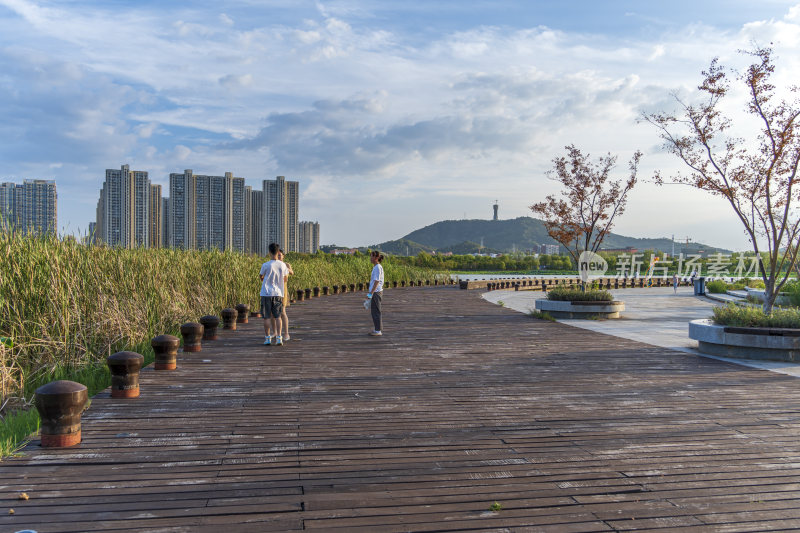 武汉江夏中央大公园风景