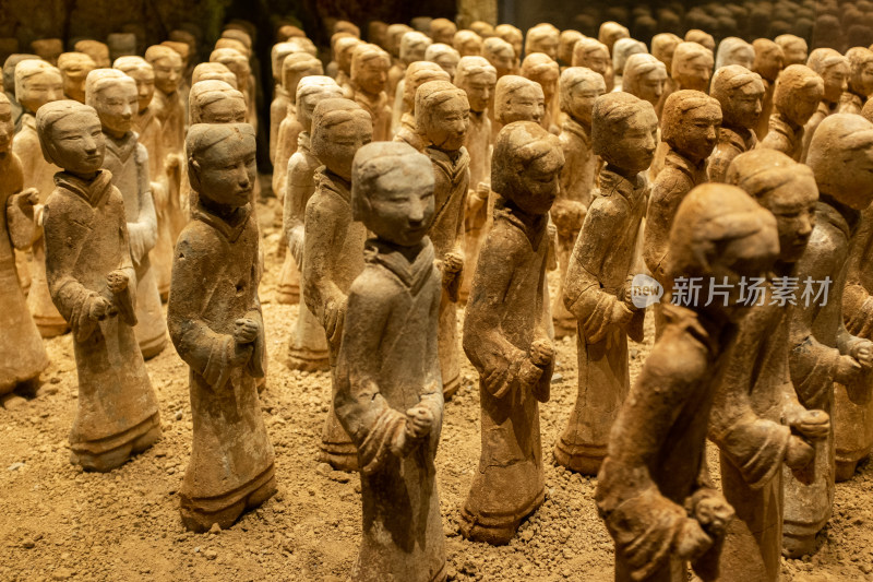 徐州博物馆 西汉各类陶俑