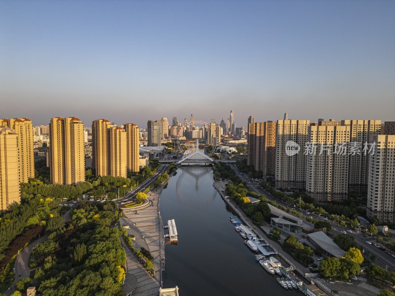 天津地标建筑天津之眼摩天轮