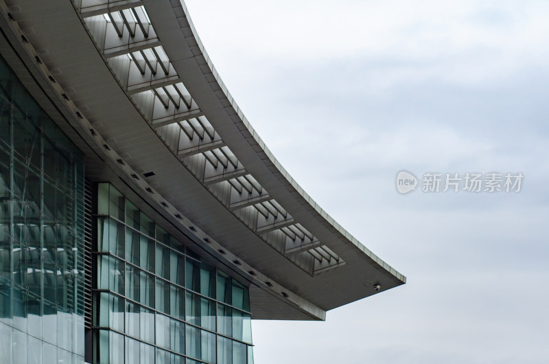 上海科技馆的屋顶
