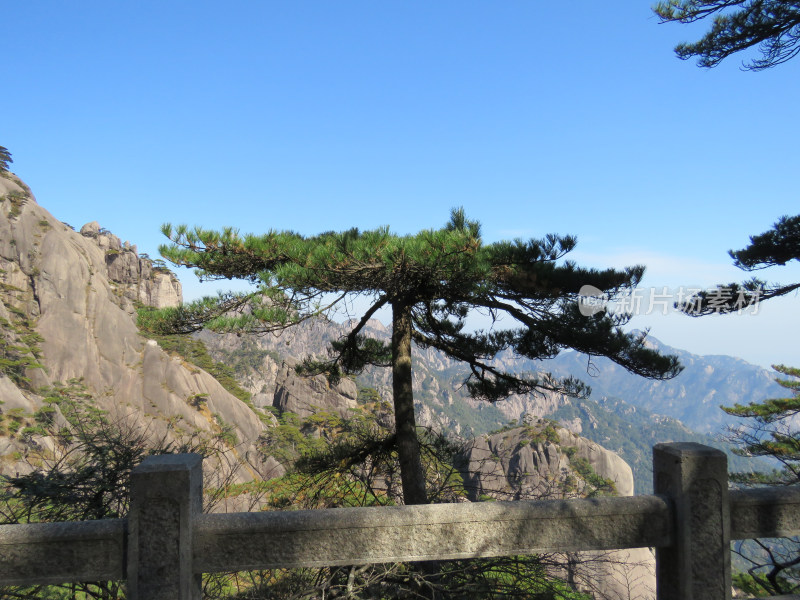 中国安徽黄山旅游风光