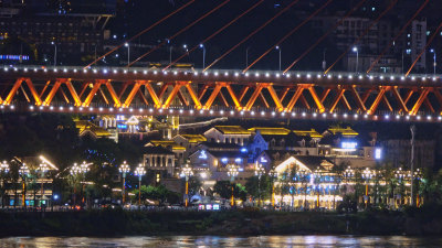 重庆山城城市夜景