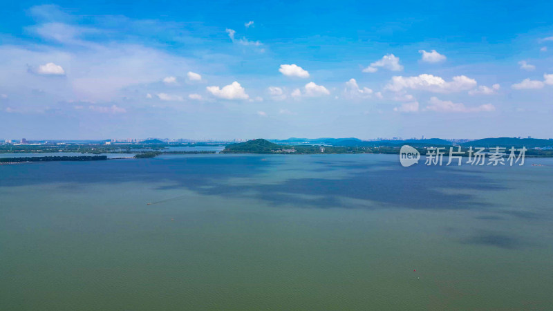 湖北武汉东湖5A景区航拍图