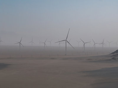 青海海西州茫崖黑独山月球基地网红高空航拍