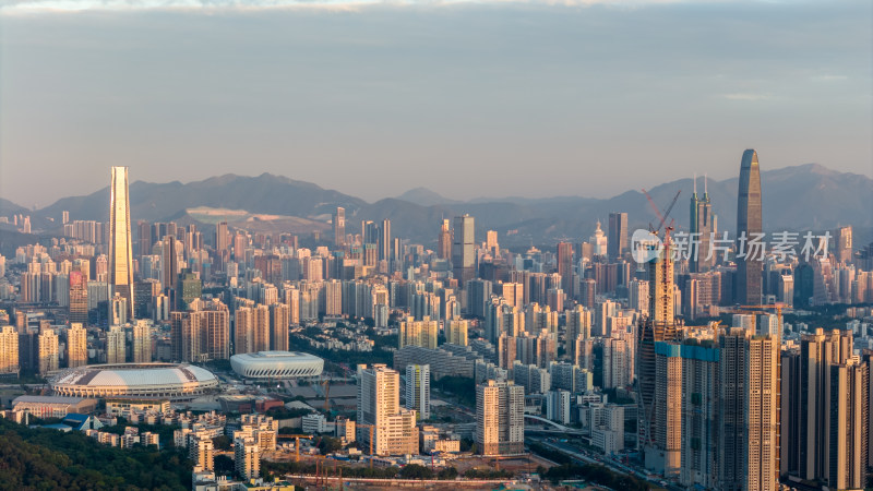 深圳罗湖中心区建筑群