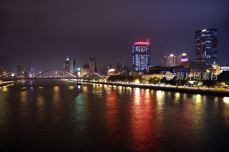 广州海印桥夜景