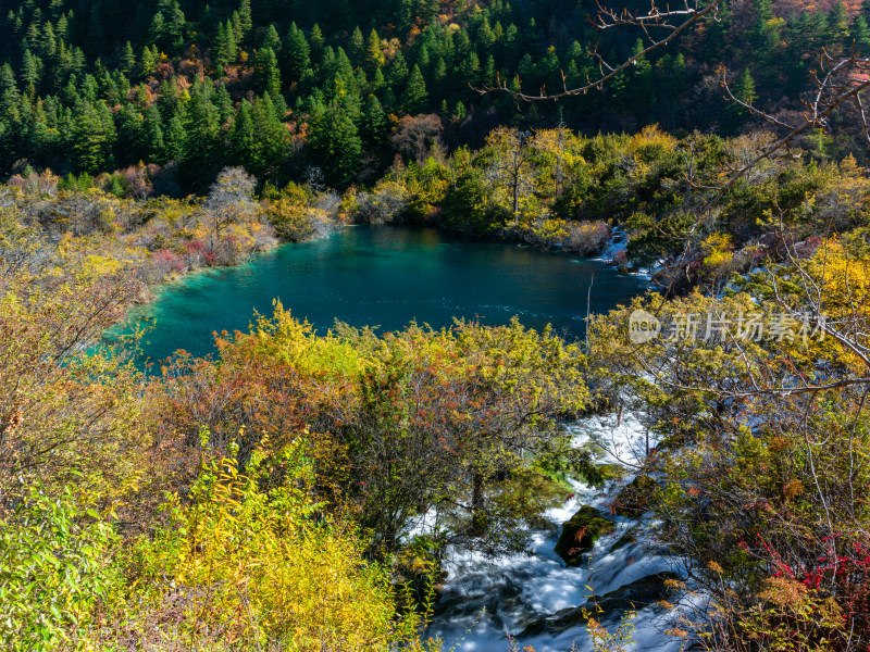 九寨沟秋景