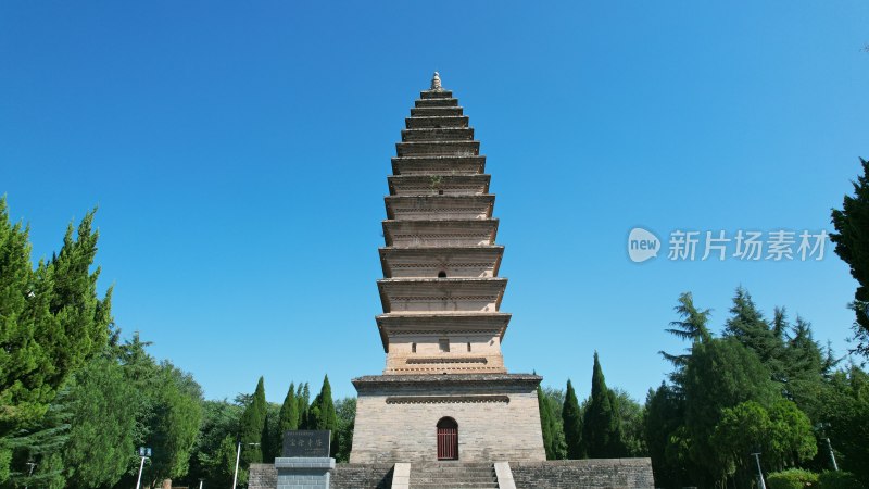 三门峡蛤蟆塔宝轮寺塔