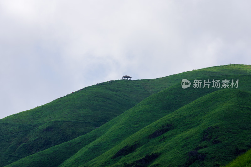 江西萍乡武功山高山草甸自然风光