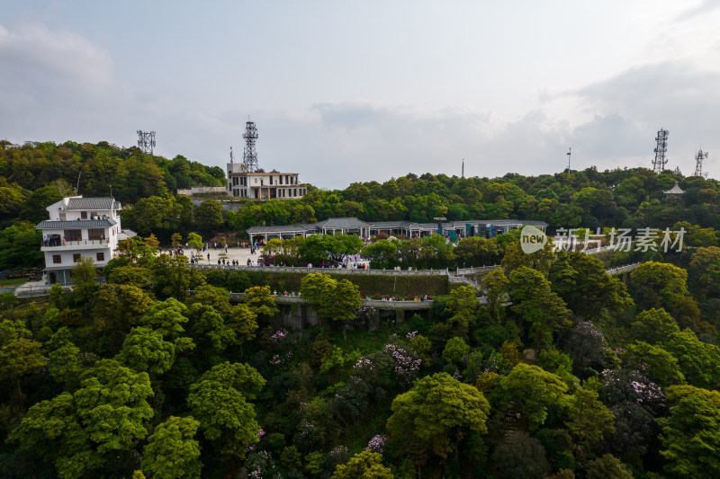 深圳梧桐山航拍图