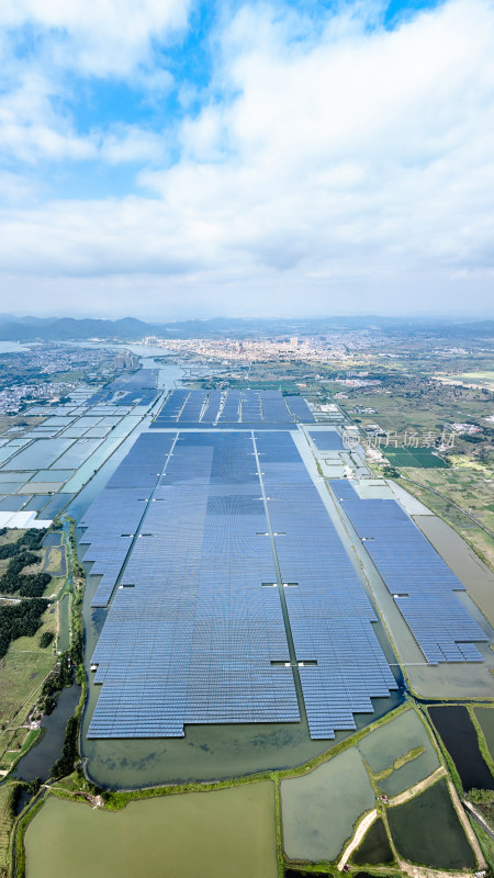 中国汕尾市陆丰市碣石湾水上光伏发电站