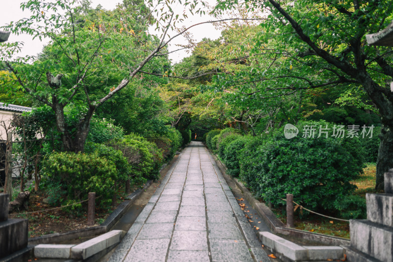 日本京都著名旅游景点音羽山清水寺风光