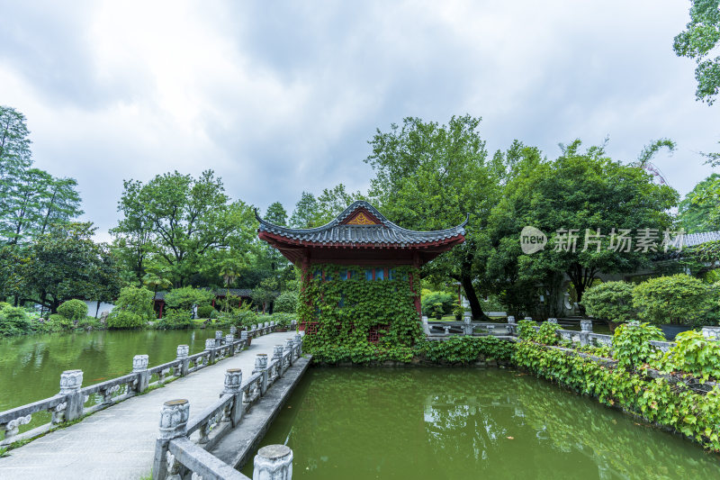 武汉东湖磨山景区盆景园