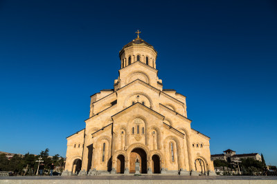 格鲁吉亚第比利斯圣三一大教堂
