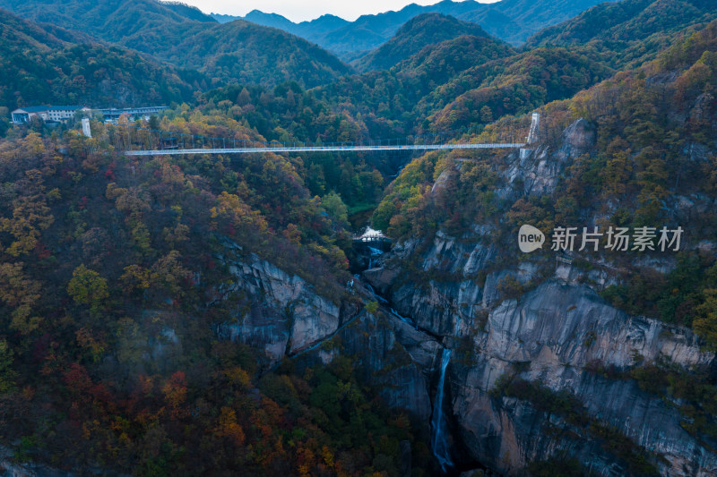 洛阳嵩县白云山秋景