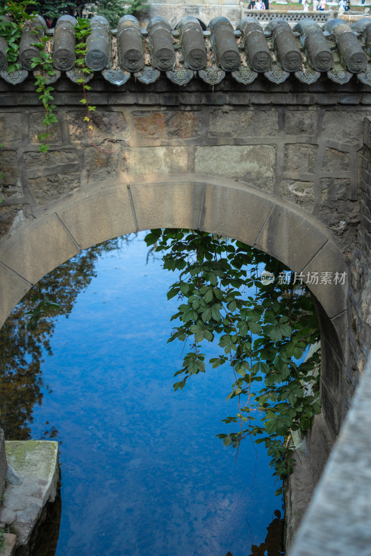 山西晋祠古建筑