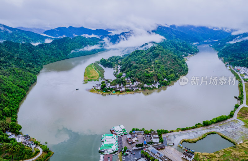 春日的新安江山水画廊风光