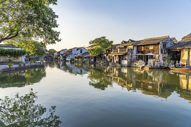 绍兴安昌古镇江南水乡风景