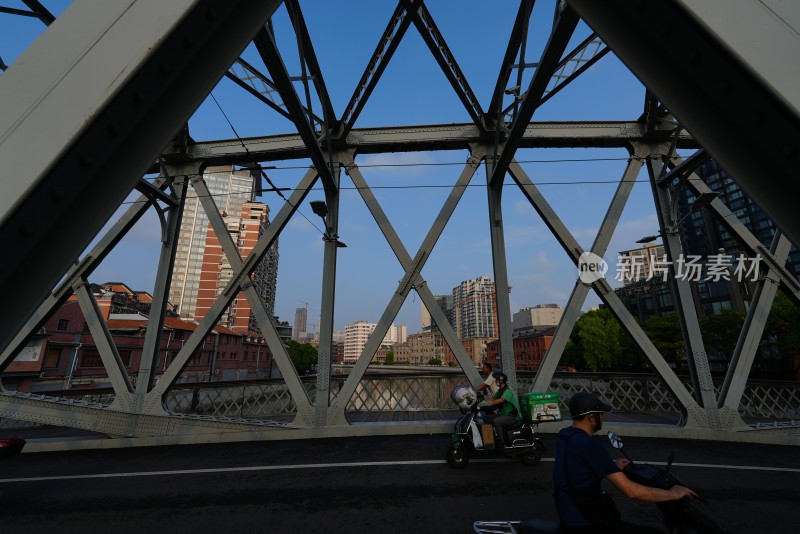 上海天津路、福州路街景