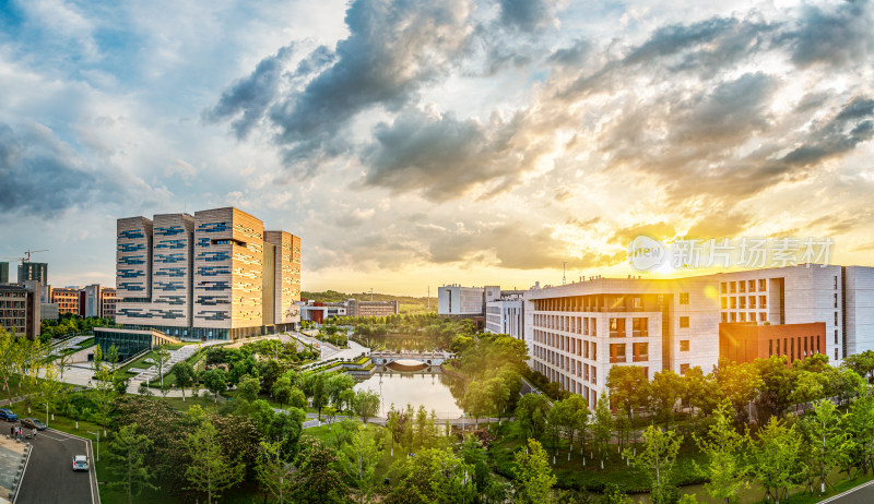 中国地质大学（武汉）未来城校区风光