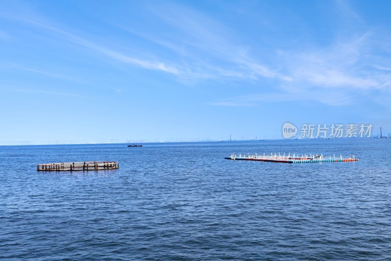 连云港羊山岛景区和田湾跨海大桥